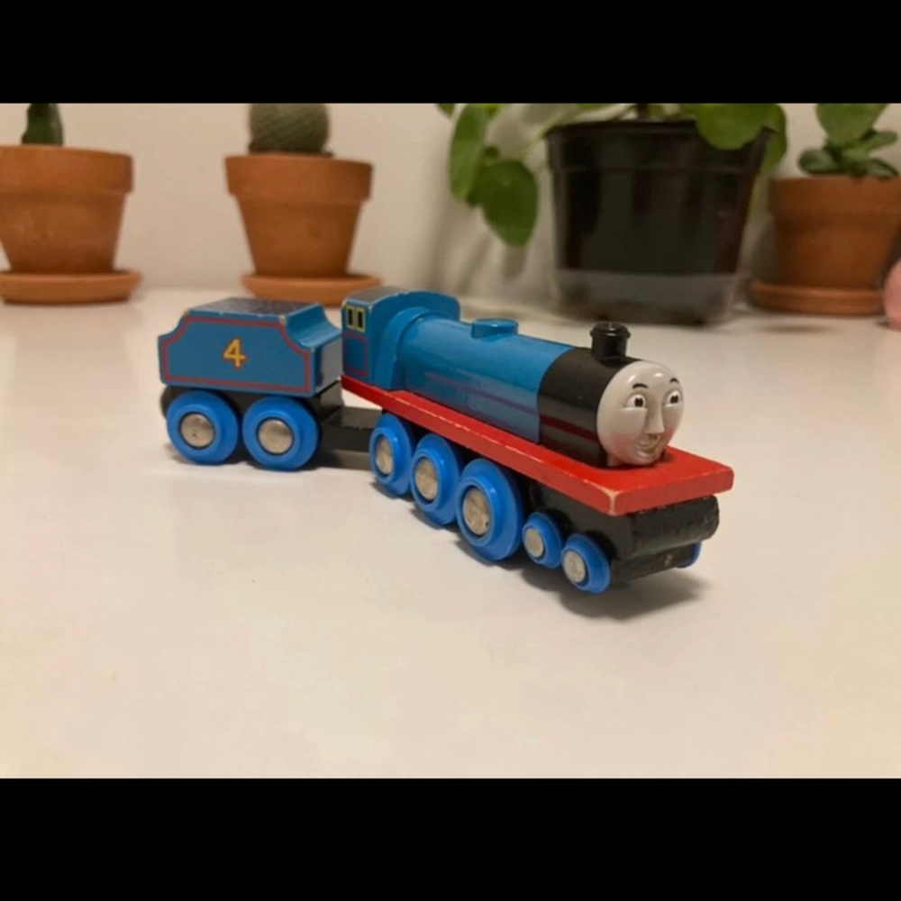 1996 BRIO Gordon and Tender Thomas Wooden Railway Train